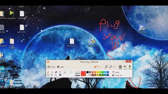 How to Instal Kali Linux On the raspberry pi 1/2/3 смотреть онлайн
