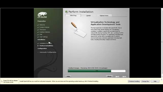 Instalacion de Open Suse Desktop смотреть онлайн