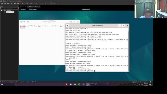 6.1 (A) || Experiment -17-11 - Seguridad || Debian 12 смотреть онлайн