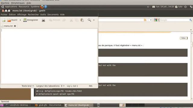 Tuto Editer Fichier Ubuntu смотреть онлайн