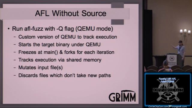106 Fuzzing with AFL Adam DC949 смотреть онлайн