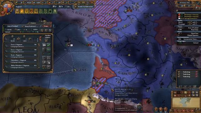 Europa Universalis IV England IV Let's play Folge 23 Deutsch смотреть онлайн