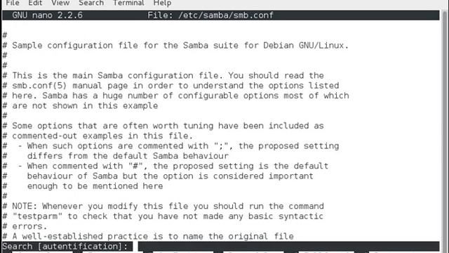 Installasi Samba Server Debian смотреть онлайн