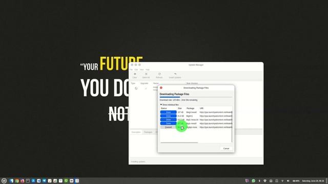 Tutorial Update System from Update Manager in Linux Mint смотреть онлайн