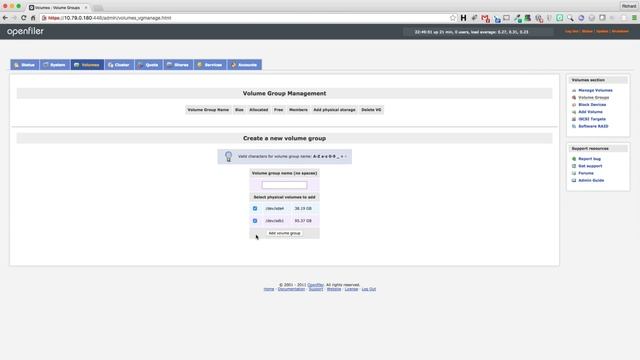 iSCSI Configuring Openfiler смотреть онлайн
