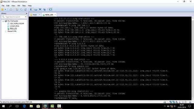 Tutorial Mengoperaasikan Linux Router sebagai Gateway Internet смотреть онлайн