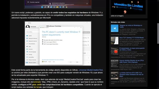 😉Esta herramienta te permitirá instalar Windows 11 sin ningún tipo de problema😉 смотреть онлайн