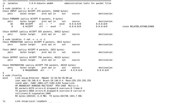 Ubuntu: NAT using iptables on Ubuntu 16.04 doesn't work смотреть онлайн
