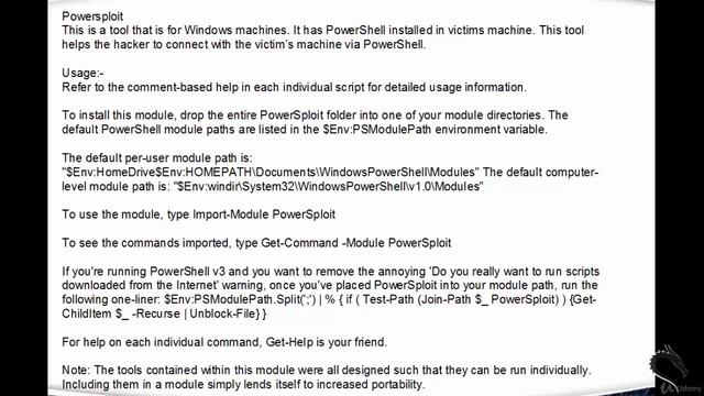 Video 84: Powersploit | Kali Linux | Maintaining Access | Complete Hacking Tools in Kali Linux смотреть онлайн