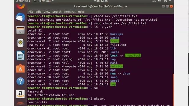 Ubuntu Terminal Commands Part 3 смотреть онлайн