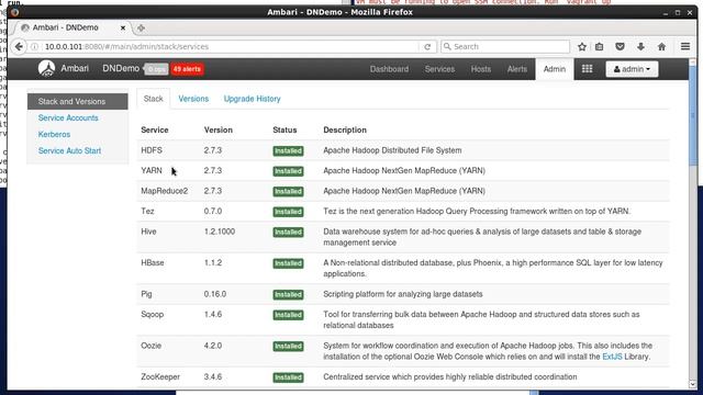 Intro to Hadoop 1 Ambari Overview смотреть онлайн