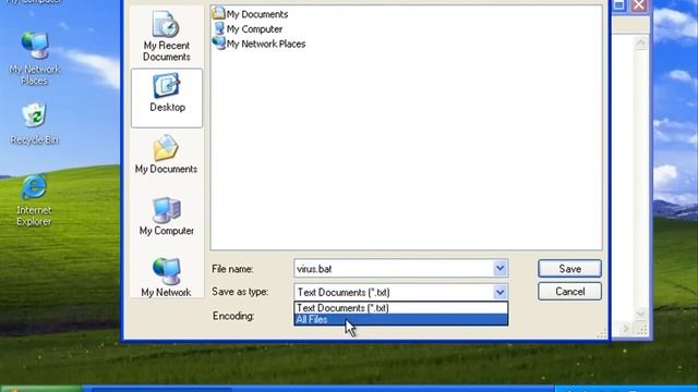 How To Make A Virus On Windows XP - Autorun CD Virus смотреть онлайн