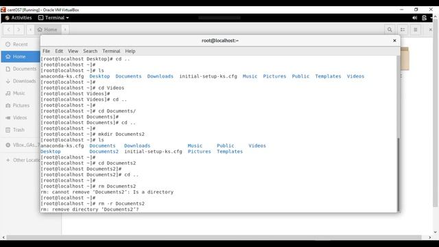 Working With Directories and Files in Linux | All At One Place | Virtual Crafts смотреть онлайн