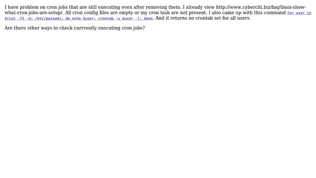 DevOps & SysAdmins: cron jobs still executing after it is remove in directadmin panel смотреть онлайн