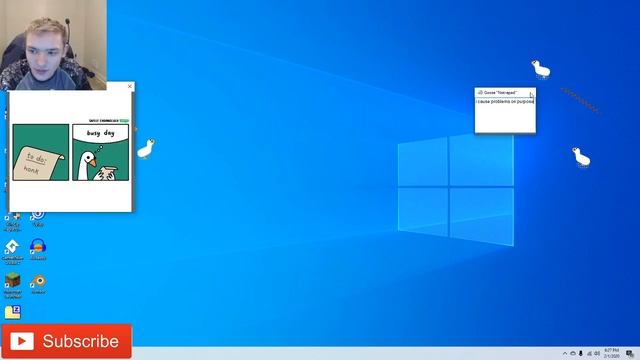 Desktop Goose (My Little Gaming Buddy) смотреть онлайн
