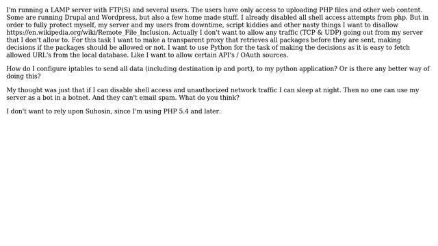 Unix & Linux: LAMP Hardening, Transparent Proxy with iptables смотреть онлайн