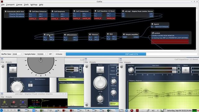 Church Assisted Listening PC soundcard SDR 80Khz Hearing Loop AM Transmitter with multiple DSP apps смотреть онлайн
