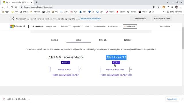 VSCode e Dotnet no GNU/Linux смотреть онлайн