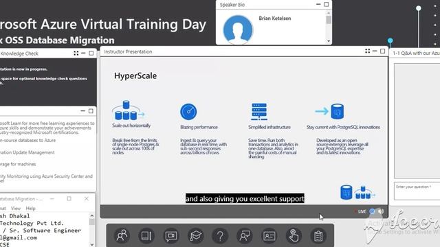 Microsoft Azure Virtual Training : Linux OSS Database Migration смотреть онлайн