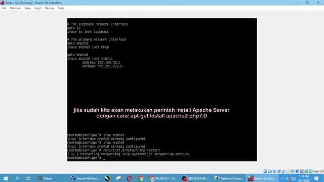 Konfigurasi Web Server Debian 9 смотреть онлайн