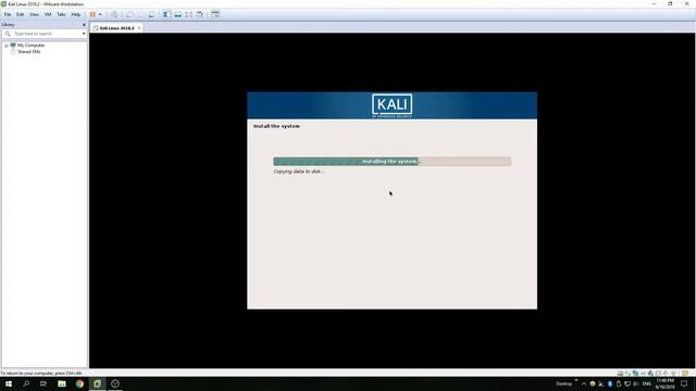 How to install kali linux 2018.2 on VMware смотреть онлайн