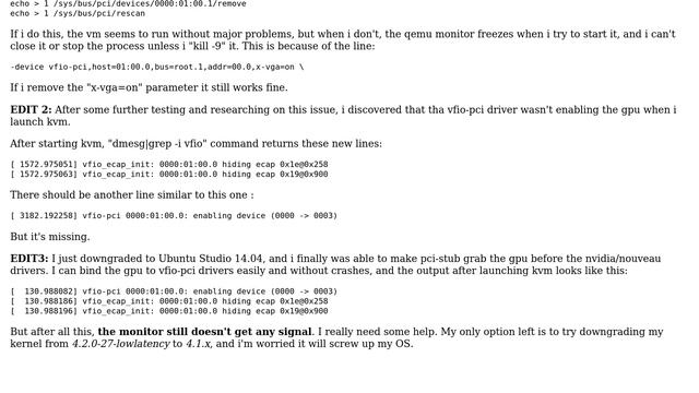 Ubuntu: VGA passthrough with QEMU and KVM - Nothing on screen смотреть онлайн