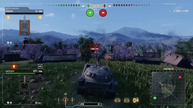 WOT Console | CHRYSLER K in WestField | 6K damage | 5 Kills смотреть онлайн