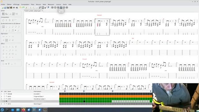 Clutch / Power Player - Played on Fedora 39 with Tuxguitar and Guitarix смотреть онлайн
