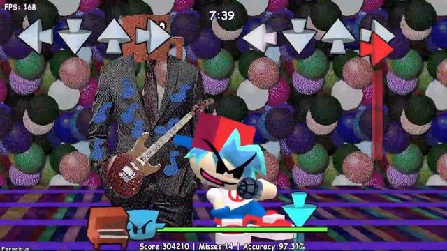 FNF Vs. Dave and Bambi: Golden Apple Edition v1.2 - Ferocious (20 Missed) смотреть онлайн