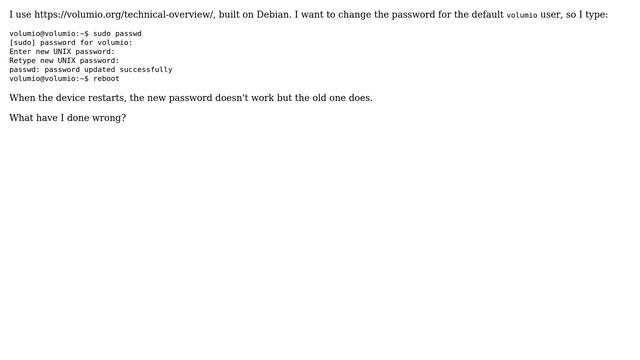 Unix & Linux: Debian password change discarded смотреть онлайн