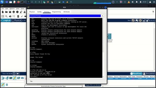 Performing FTP Operations from the command Terminal смотреть онлайн