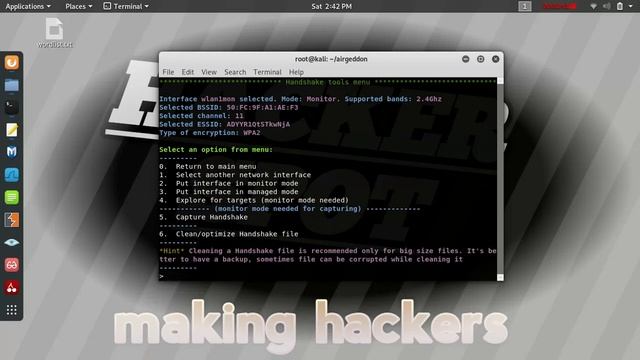 practical videohack wifi using airgeddon tool смотреть онлайн