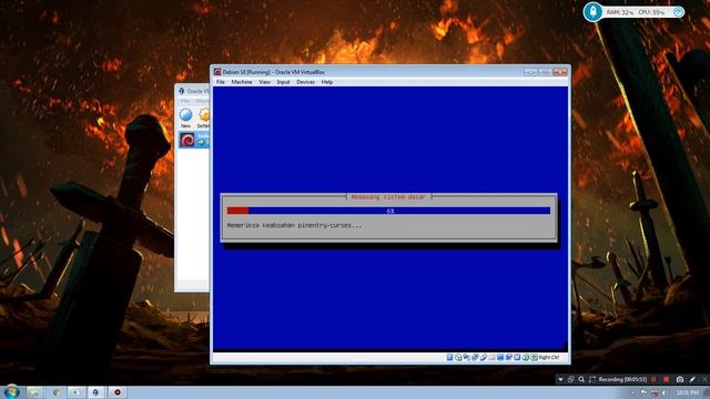 Instalasi Debian UI 32-bit di Virtualbox смотреть онлайн