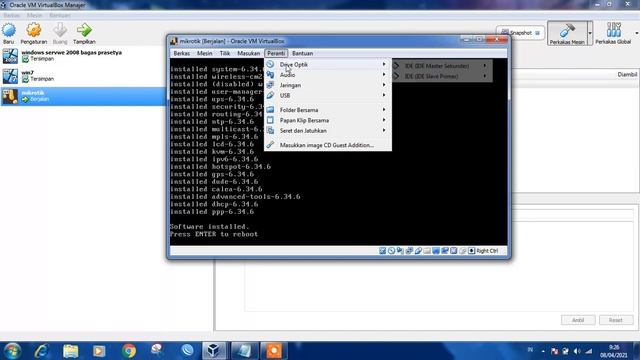 installasi mikrotik dan setting jaringan mikrotik untuk persiapan hotspot di virtual box смотреть онлайн