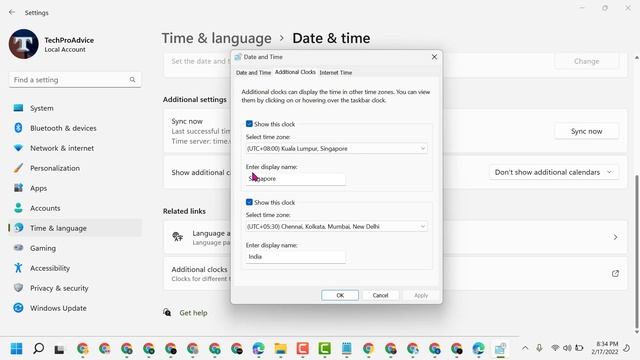How To Add A Second Clock To Windows 11 смотреть онлайн