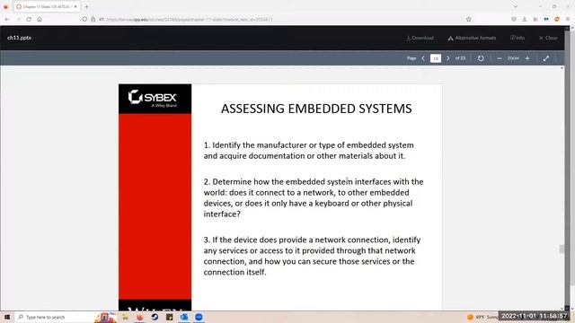 CIS 4670 - Unit 10 Lecture смотреть онлайн