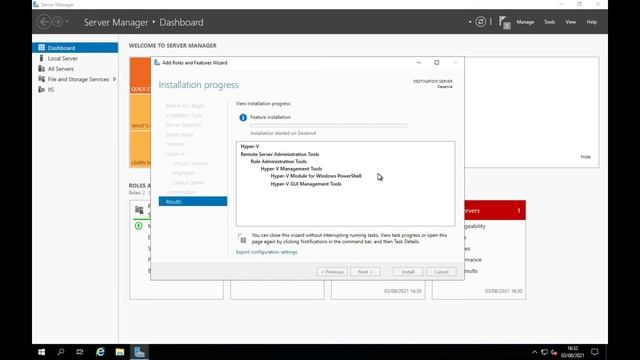 Instalando Hyper-V no Windows Server 2019 смотреть онлайн