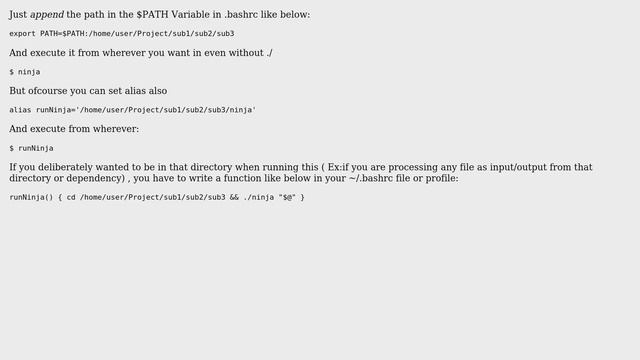 Unix & Linux: alias to run dot slash (./) on a file without cd using bash (3 Solutions!!) смотреть онлайн