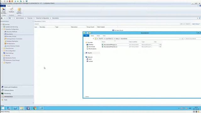 Import Boundries to SCCM with powershell смотреть онлайн