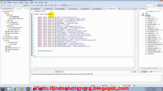 Java and libgdx tutorial android 2D car game #5 смотреть онлайн