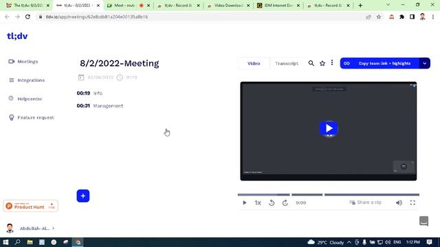 Easy Way to Google Meet Meeting Recording & Record Download смотреть онлайн