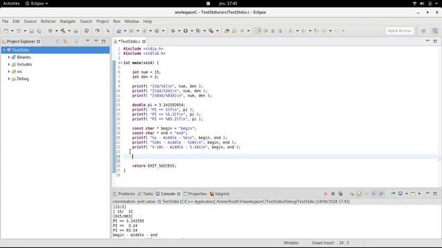 TUTO C / stdio.h : Utilisation des fonctions printf, fprintf et sprintf. смотреть онлайн