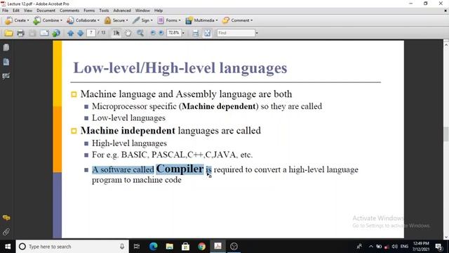Computer fundamentals lecture 9 8085 assembly language Ahmed Abbas смотреть онлайн