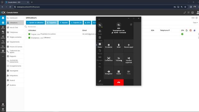 [3CX] Présentation Client Windows смотреть онлайн