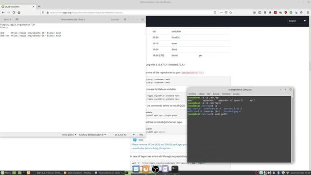 Instalación de QGIS en Linux (Linux Mint 19.3) смотреть онлайн