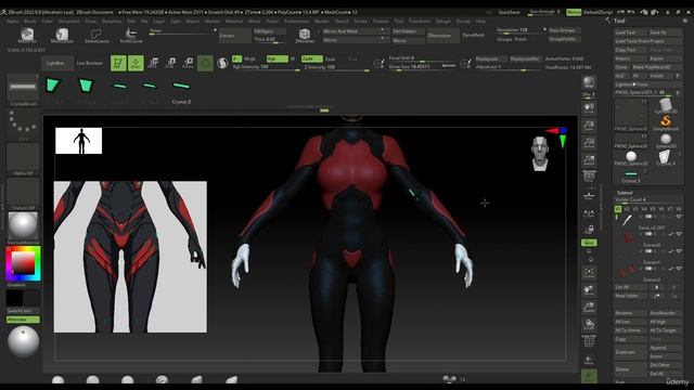 21. Crystals Placement