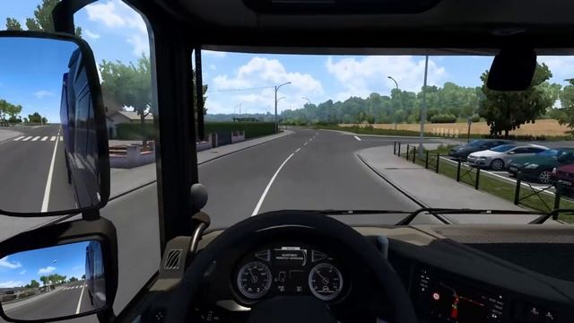 Euro Truck Simualtor 2 Schöne Runde Drehen Von Lyon Nach Saint Alban Du Rhöne