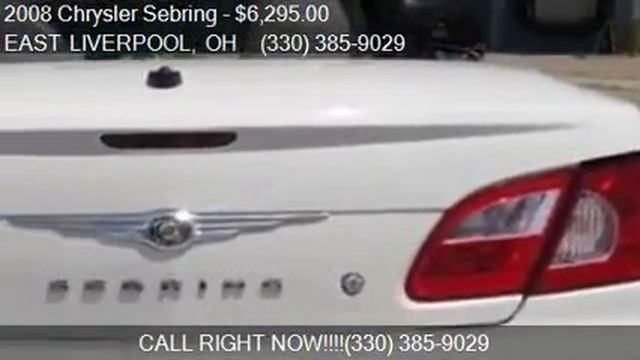 2008 Chrysler Sebring Limited 2dr Convertible for sale in EA смотреть онлайн