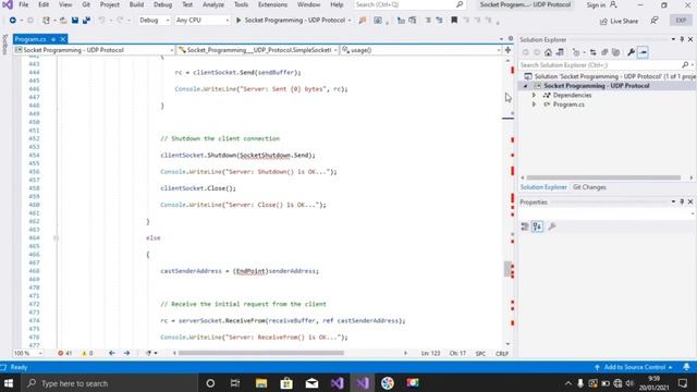 Socket Programming - UDP Protocol || Pemrograman Berbasis Jaringan смотреть онлайн