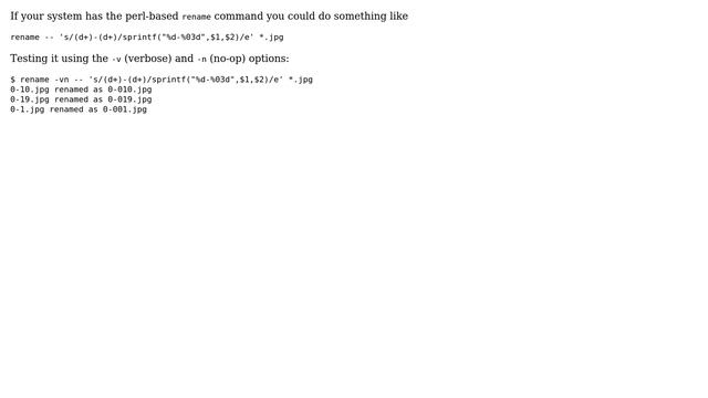 Unix & Linux: How to rename to fixed length? (4 Solutions!!) смотреть онлайн
